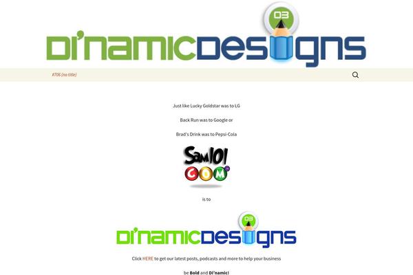 sam101.com site used Twenty Thirteen