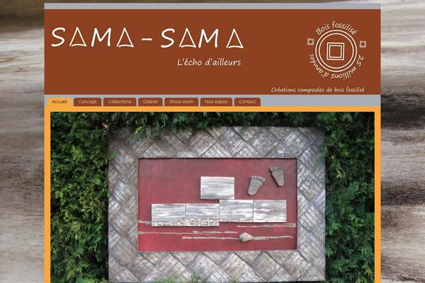 Mantra theme site design template sample