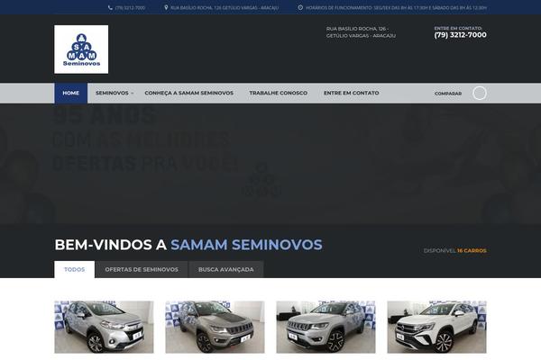 Motors theme site design template sample