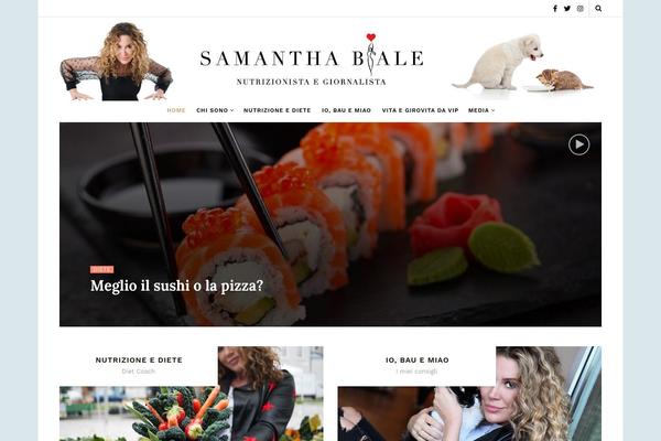 samanthabiale.com site used Samanthabiale