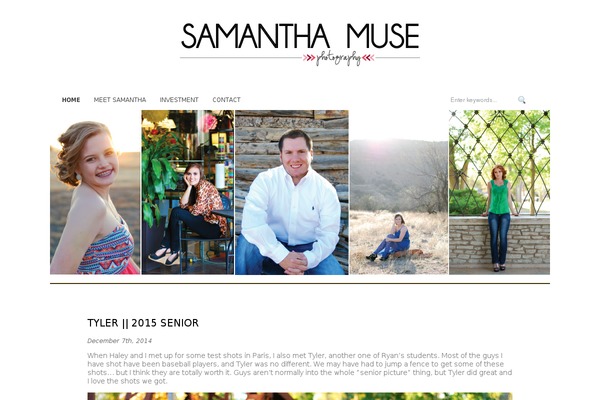 samanthamuse.com site used Slrloungev2.1