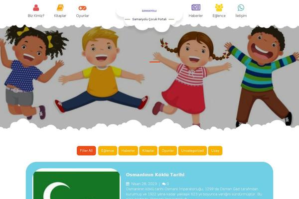 samanyolu.com site used Kids-education
