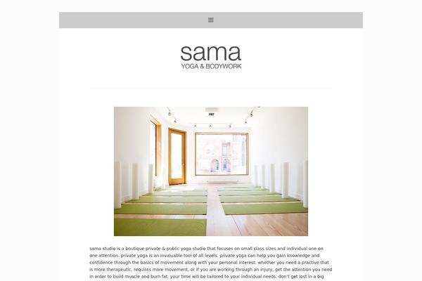 samastudio.ca site used Bayse