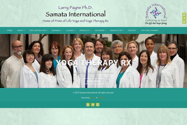 Nirvana theme site design template sample