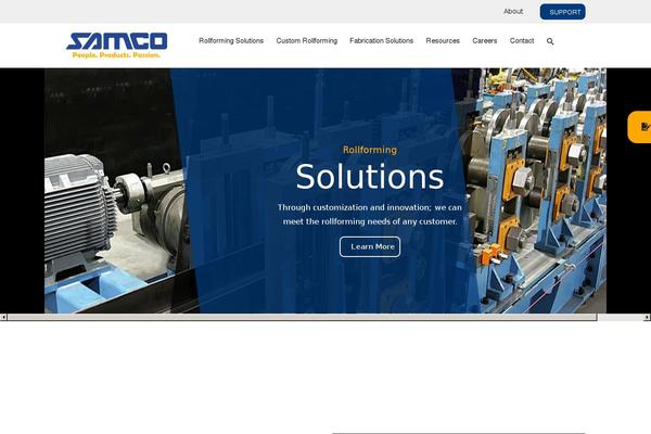 samco-machinery.com site used Samco