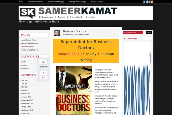 GeneratePress theme site design template sample
