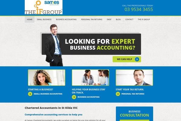 sames.com.au site used Sames