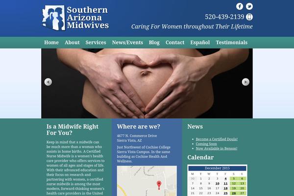 samidwives.com site used Midwives