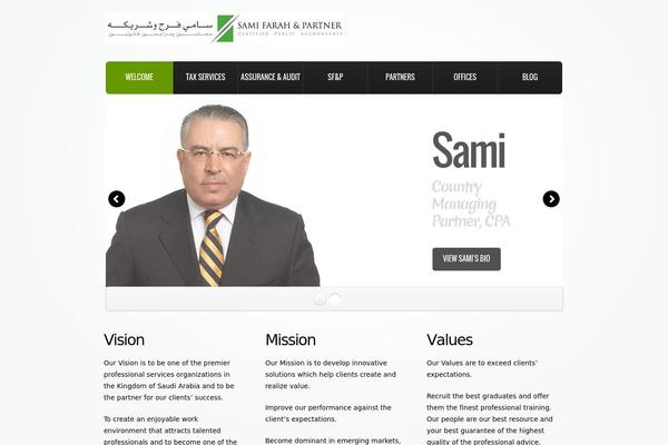 samifarahpartner.com site used Theme1776