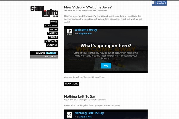 ShapeShifter theme site design template sample