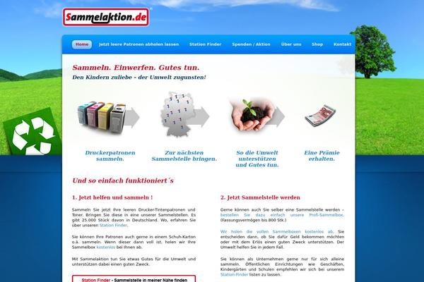 Twenty Eleven theme site design template sample