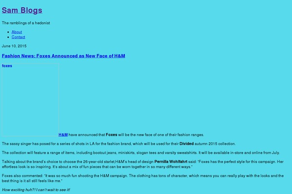 Site using Ie-sitemode plugin
