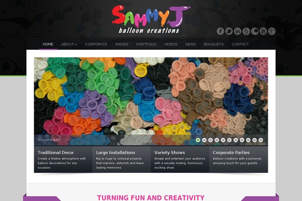 sammyjballoons.com site used Sammyj
