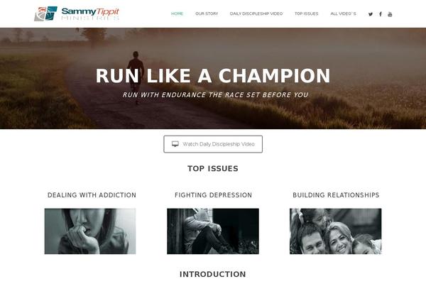 Lovepray-theme theme site design template sample