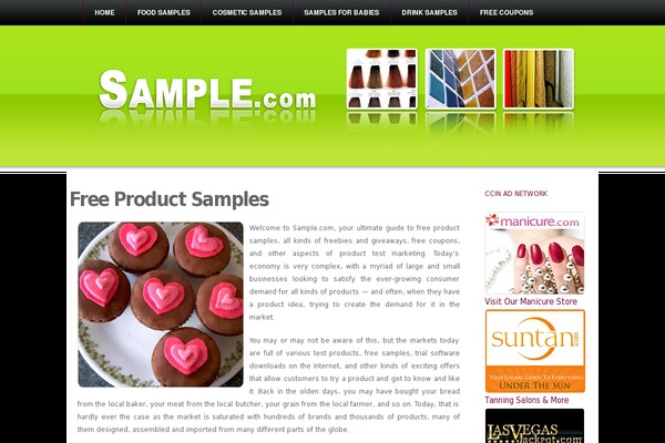 sample.com site used Inc