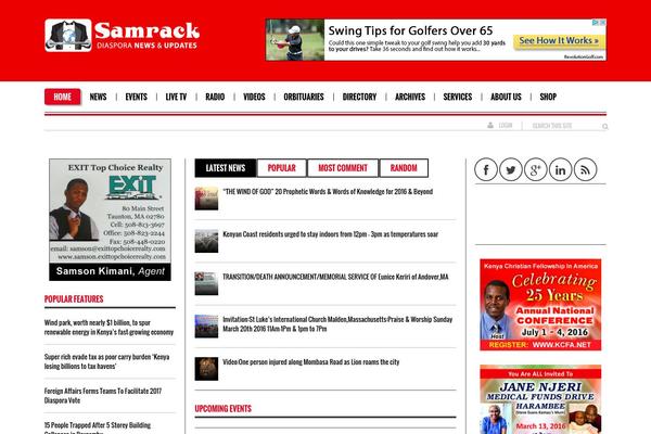 samrack.com site used Opentime-1.0.3