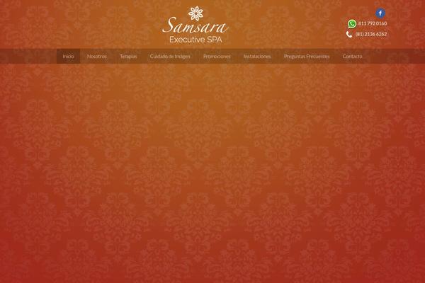 Samsara theme websites examples