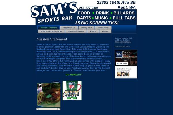 samssportsbarkent.com site used Ssb_v2