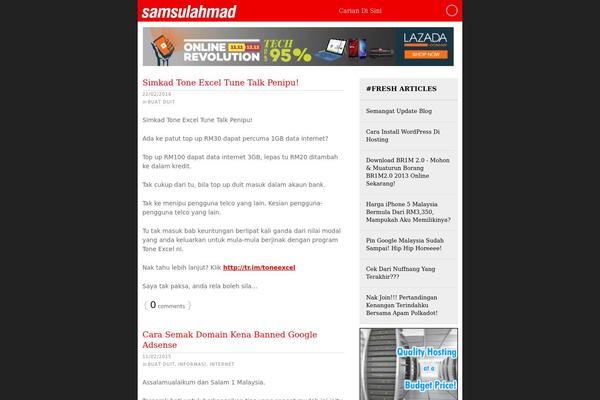 samsulahmad.com site used Nvq