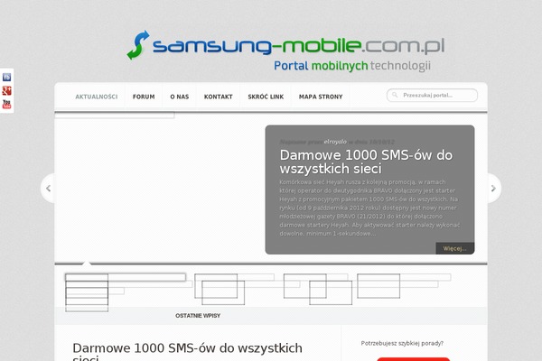 samsung-mobile.com.pl site used Aggregate