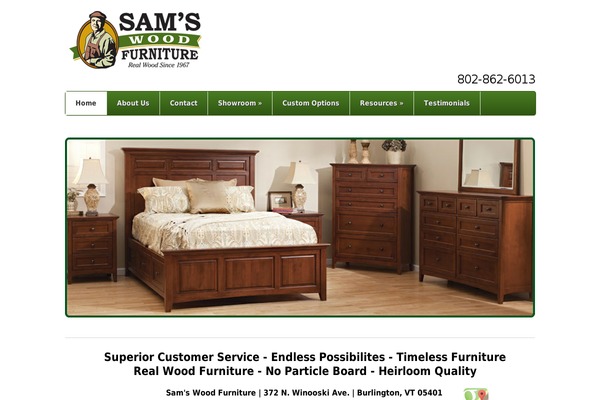 samswoodfurniture.com site used Skeleton Child