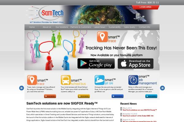 samtech-me.com site used Samtech-theme