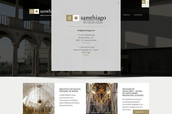 Archtek theme site design template sample
