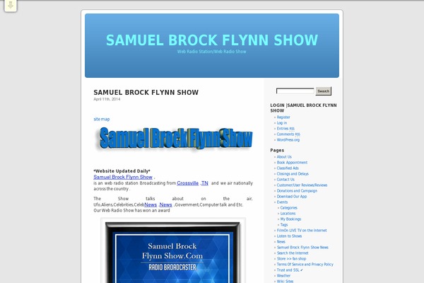 samuelbrockflynnshow.com site used NewsPro