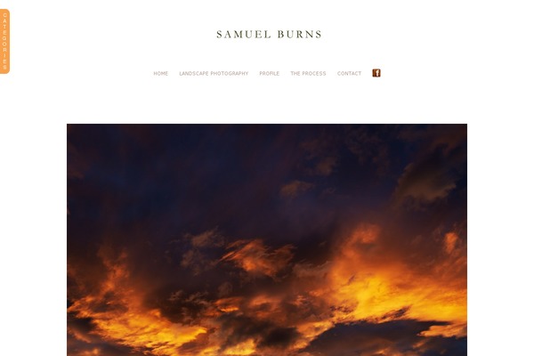 samuelburns.co site used Prophoto4