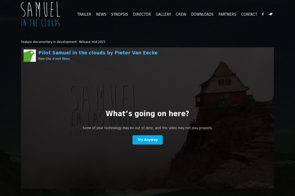 Samuel theme site design template sample