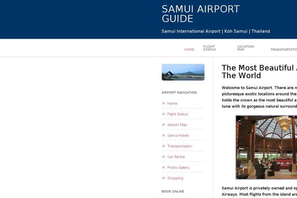 samuiairportonline.com site used Eleven40-pro-airport