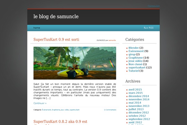 samuncle.net site used Samtheme