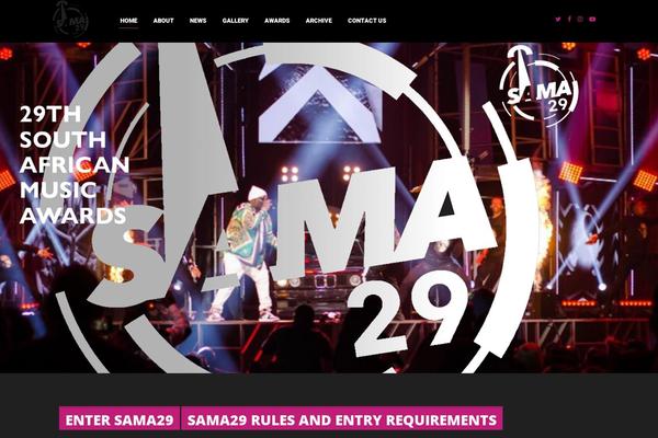 samusicawards.co.za site used Lotjhani