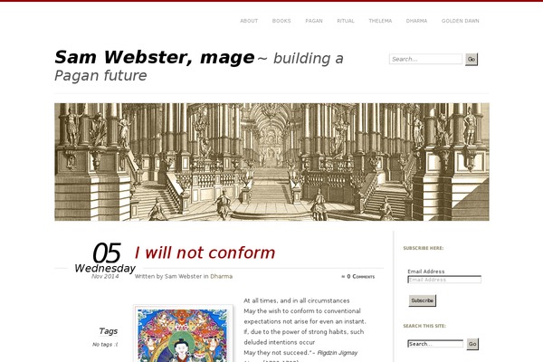 samwebstermage.com site used Chateau-master