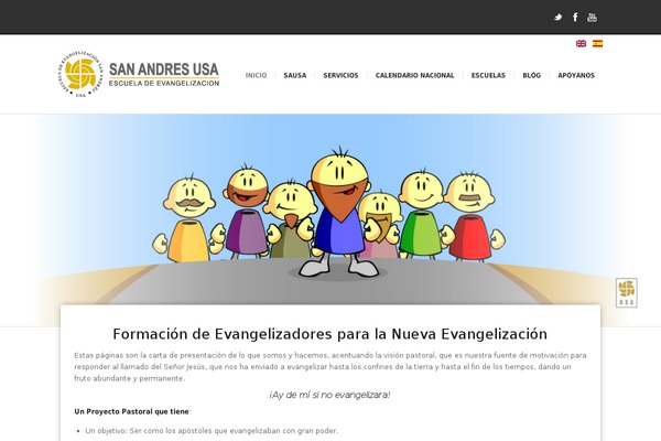 sanandresusa.org site used Incarnation