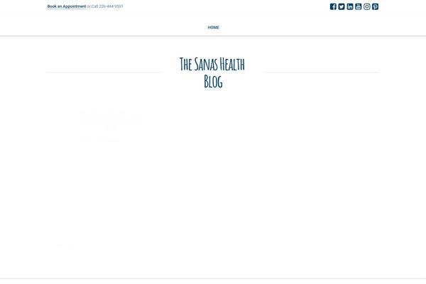 X Child theme site design template sample