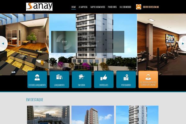 sanay.com.br site used Sanay