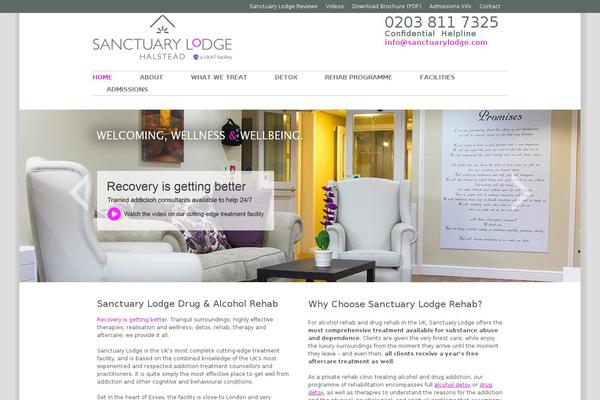 sanctuarylodge.com site used Sanctuary