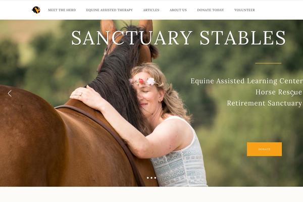 Equine theme site design template sample