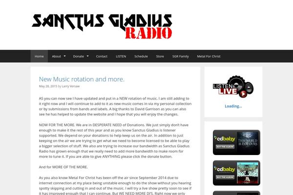 GeneratePress theme site design template sample