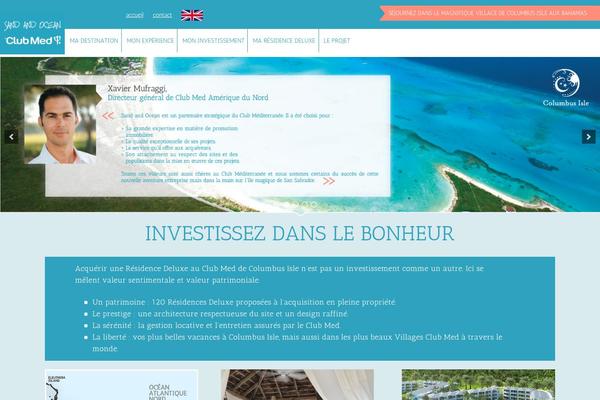 Twenty Thirteen theme site design template sample
