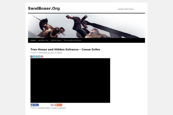 Site using YouTube plugin