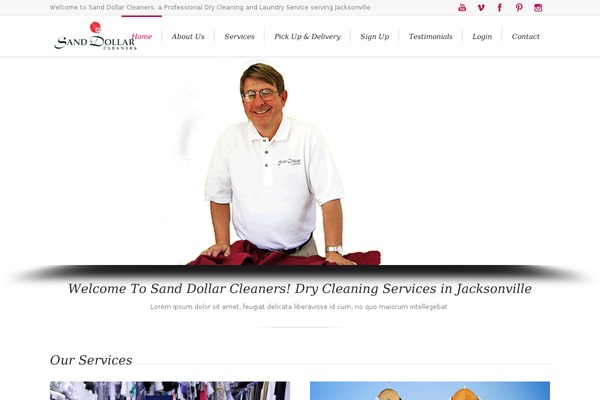 sanddollarcleaners.com site used Lounge