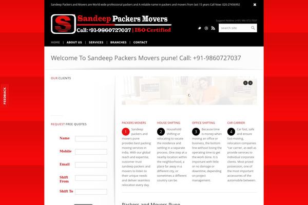 sandeeppackersmoverspune.com site used Choices