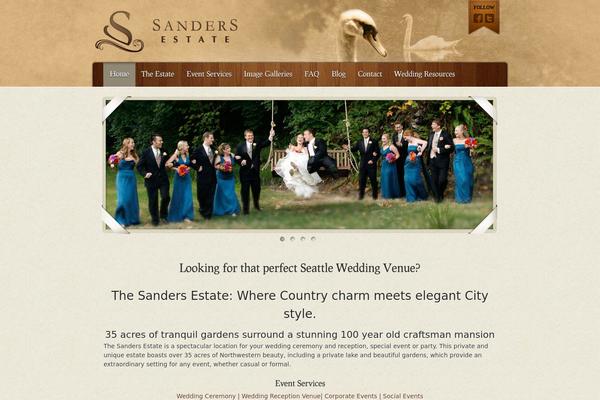 sandersestate.com site used Sophis