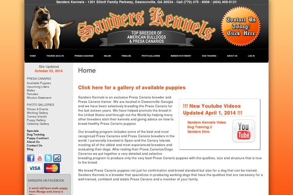 Bones theme site design template sample