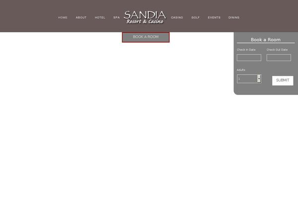 sandiacasino.com site used Sandia-casino-resort
