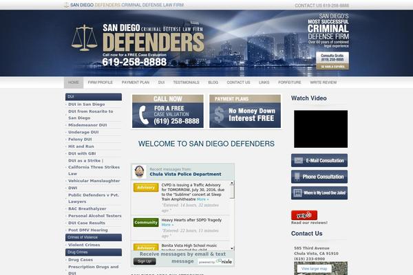 sandiegodefenders.com site used Defenders
