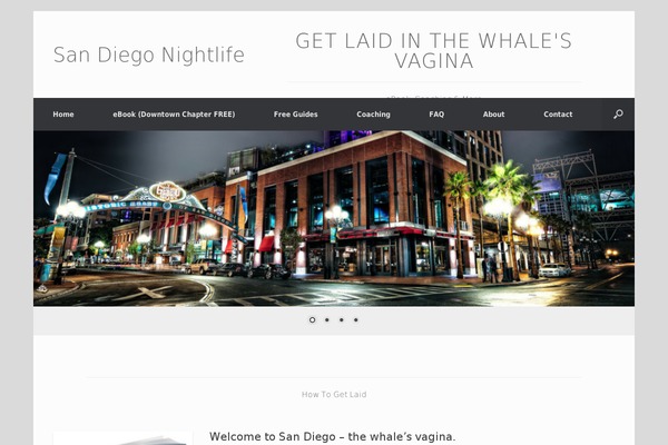 sandiegonightlifeguide.com site used Vantage
