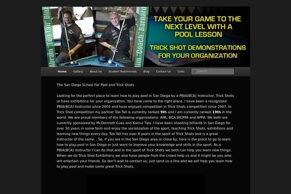 Twenty Eleven theme site design template sample